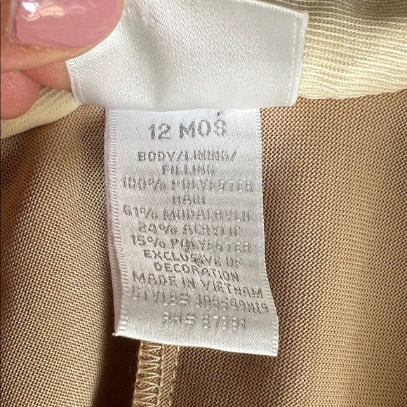 Miniwear Tan and Cream Lion Costume - Picture 6 of 6